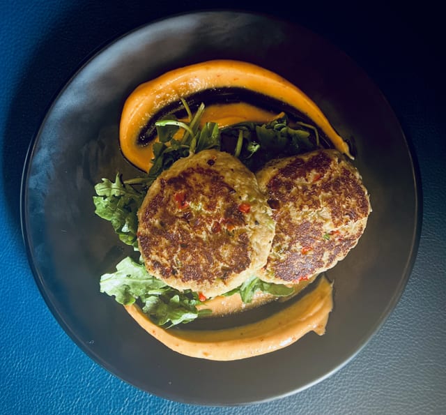 Crab Cakes.