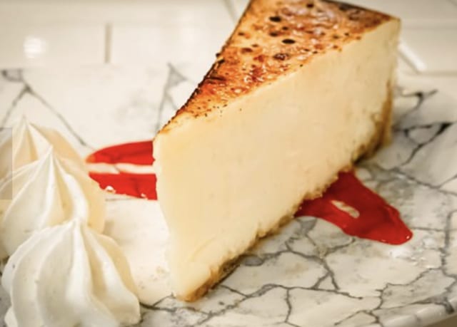 Crème Brûlée Cheesecake.