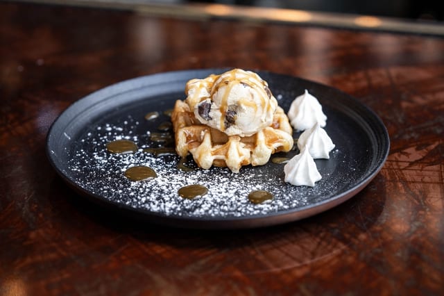 Salted Caramel Waffle.