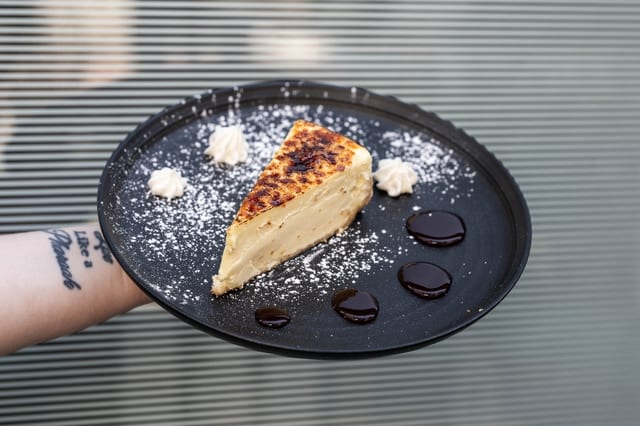 Crème Brûlée Cheesecake.