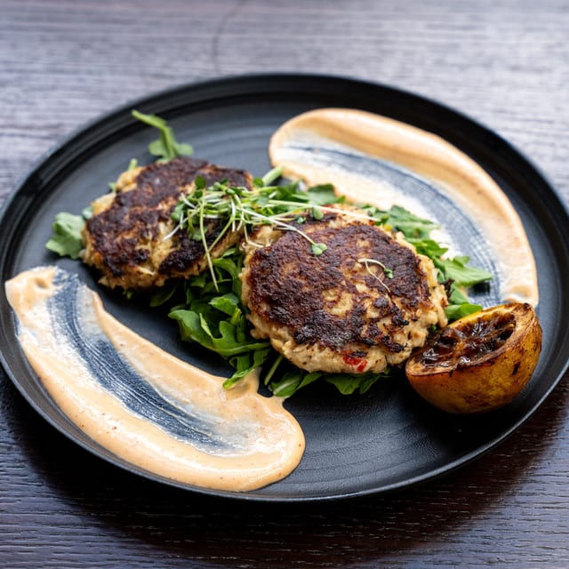 Crab Cakes.