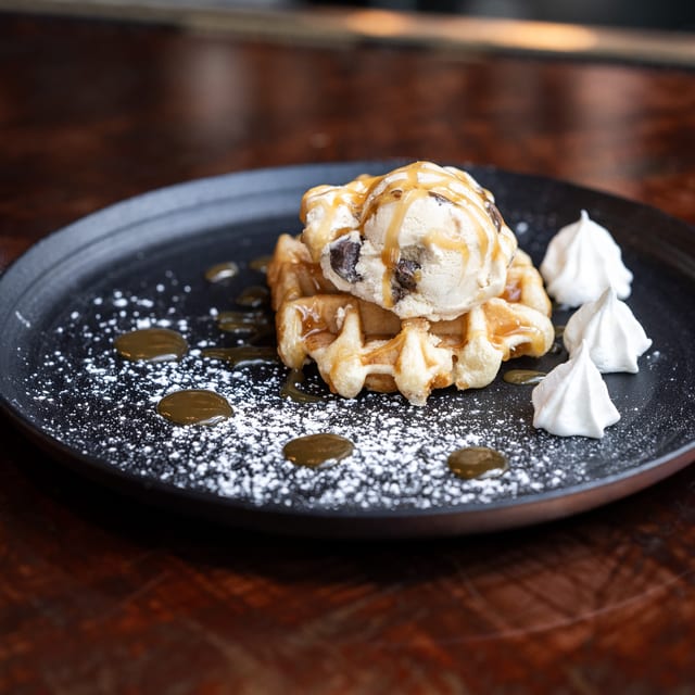 Salted Caramel Waffle.